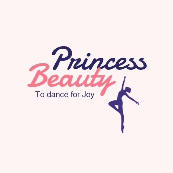 dance, joy, class, Princess Beauty Logo Template