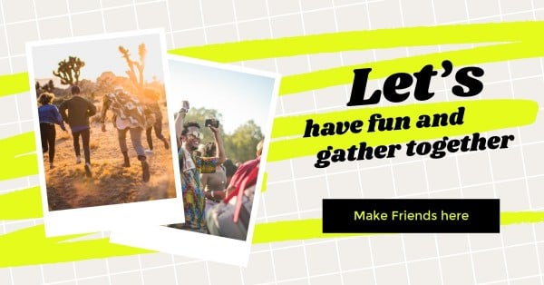 Make Friends Together Facebook App Ad Facebook App Ad