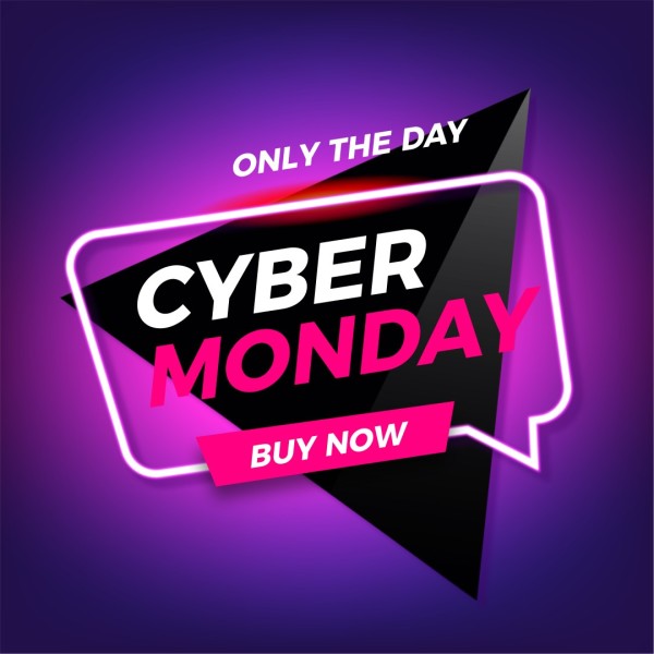 Purple Cyber Monday Buy Now Instagram帖子