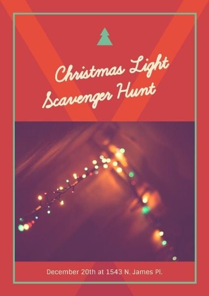 Christmas Light Flyer