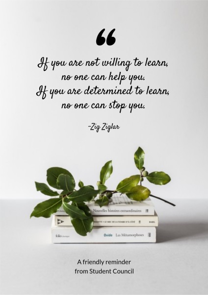 New Semester Reminder