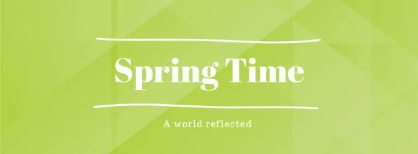 season, fresh, travel, Comfortable Spring Time Facebook Cover Template