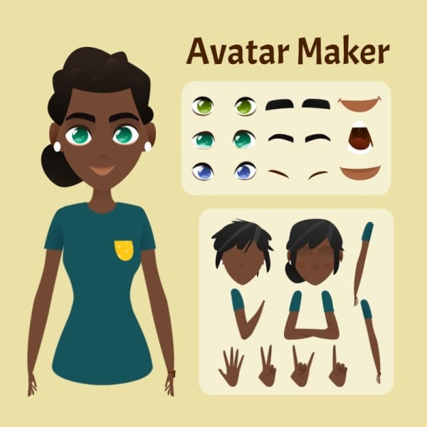 Crea tus Propios Avatares Gratis en Línea con el Creador de avatares Fotor