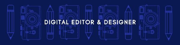 business, profile, design, Digital Editor LinkedIn Background Template