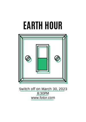 Earth Hour Flyer