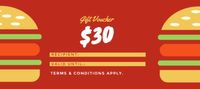 business, retail, sales, Hamburger Gift Certificate Template
