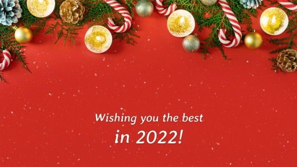 赤いクリスマス新年デスクトップの背景 デスクトップの壁紙
