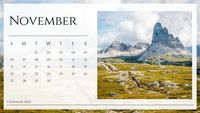 Green Nature Calendar 2022 Calendar