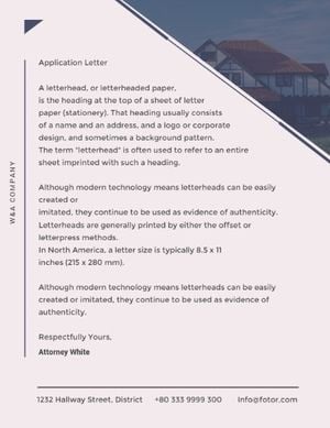 business, office, reference, Trade Company Letterhead Template