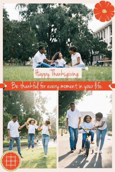 thank you, festival, holiday, Happy Thanksgiving Pinterest Post Template