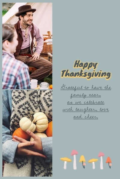Happy Thanksgiving Pinterest Post