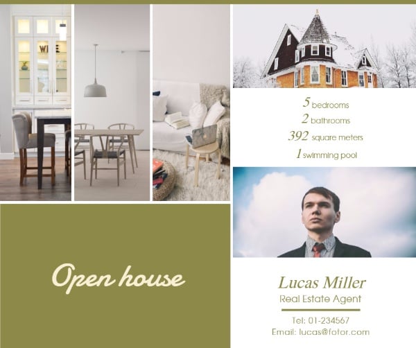 Open House Sales Facebook Post