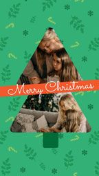 merry christmas, family, collage, Created By The Fotor Team Template