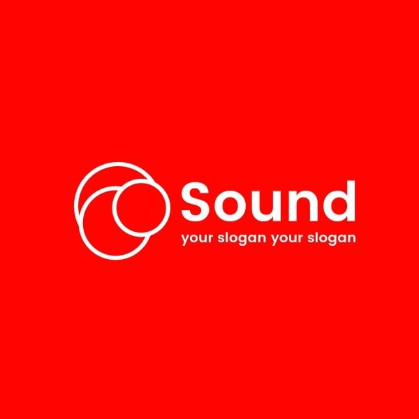 Red Sound Logo Logo