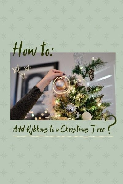 holiday, tips, house, Christmas Tree Decoration Guide Pinterest Post Template