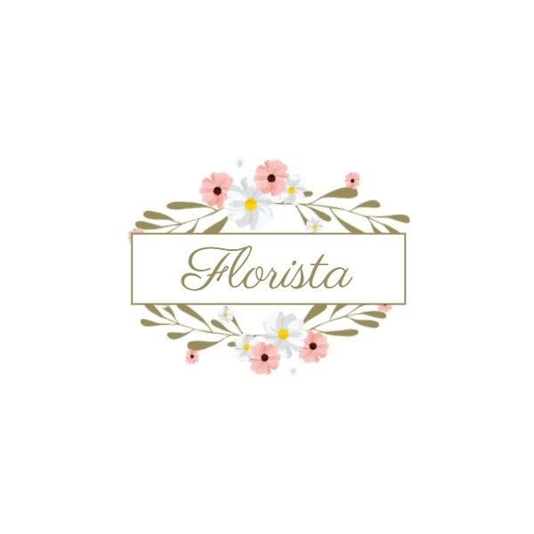 flower, flowers, plant, Florista Logo Template