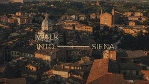 facebook ad, advertisement, ads, Walk Into Siena Youtube Channel Art Template