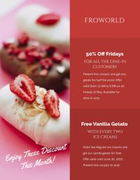 Free Coupon Templates: Easy to Customize and Download | Fotor Graphic ...