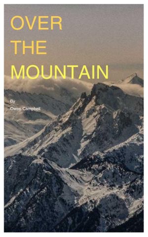 nature, landscape, snow mountain, Over The Mountain Book Cover Template