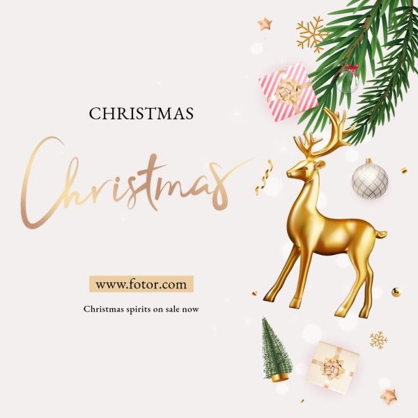xmas, christmas promotion, holiday promotion, Holiday Christmas Sale Promotion Instagram Post Template