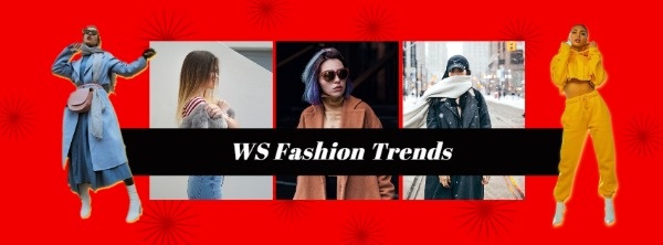 New Year Fashion Trends Facebook Cover