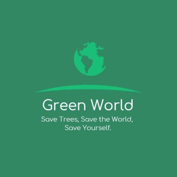 緑の世界 ロゴ