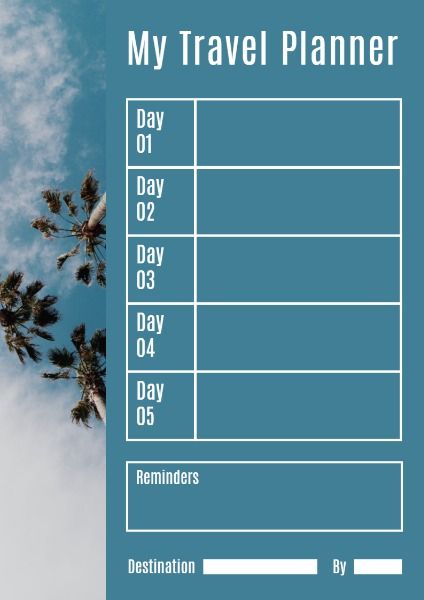 to do list, tour, journey, Travel Planner Template