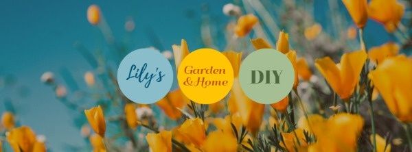 花园和家庭 DIY Facebook封面