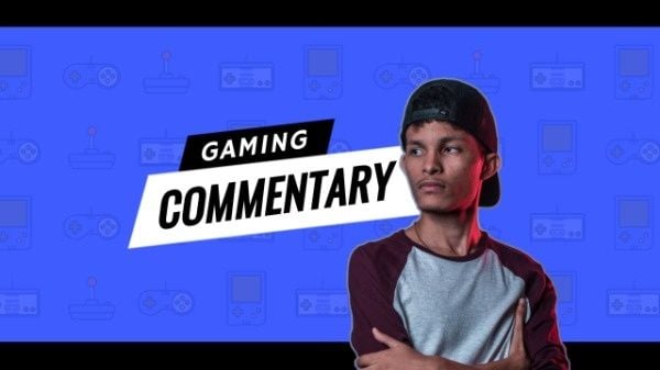 game consoles, games, tips, Gaming Commentary Youtube Channel Art Template