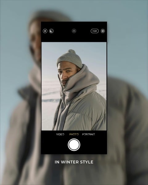 Gray Stylish Winter Outfit