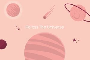 space, journey, article, Universe Travelling Blog Title Template