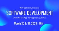 cover photo, social media, social network, Blue Software Development Summit Facebook Event Cover Template