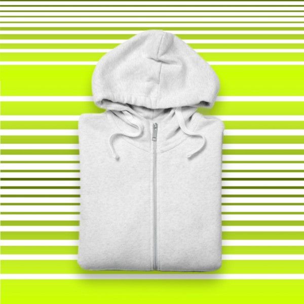 clothing, hoodie, general, Green Abstract Modern Background Product Photo Template