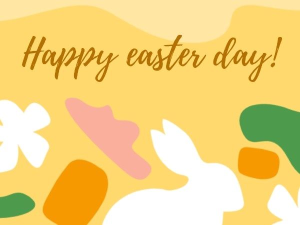 festival, holiday, wishing, Happy Easter Day Card Template