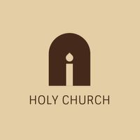 聖なる教会のアイコン ロゴ