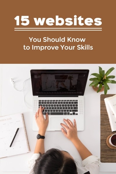 Websites To Improve Your Skills Pinterest Post
