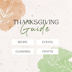 thank you, grateful, gratitude, Green Thanksgiving Guide Social Media Instagram Post Template