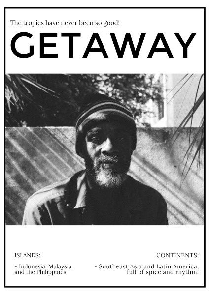 getaway, promotion, ad, Tropical Travel Poster Template