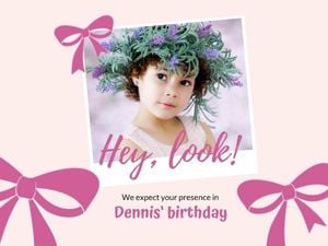 happy birthday, greeting, wishing, Photo Birthday Card Card Template