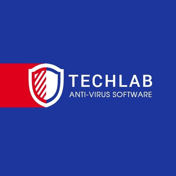 technology, internet, online, Anti-virus Software Logo Template