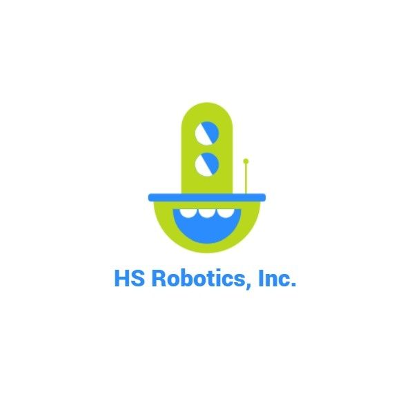 robotics, toy store, cute, Cartoon Robot Logo ETSY Shop Icon Template
