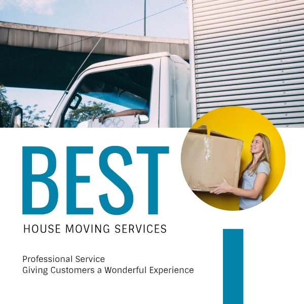 White House Moving Service Ads Instagram Post