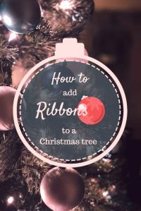 How To Decorate Your Christmas Tree Pinterest Post