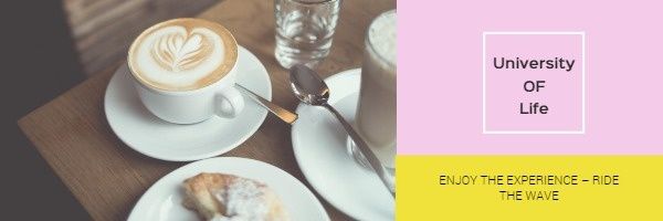coffee, lifestyle, drink, Enjoy Life Email Header Template