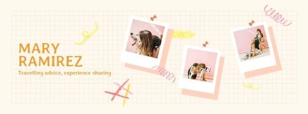 pet, animal, life, Photo Polaroid Frame Collage Facebook Cover Template