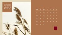 Pink Reeds Calendar Calendar