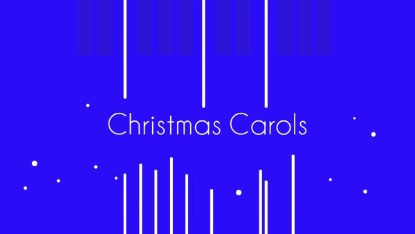 xmas, festival, holiday, Blue Christmas Carlos Desktop Wallpaper Template