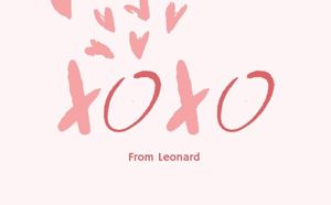 life, present, simple, Pink Love Gift Tag Template