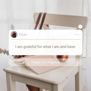 感謝祭の通知 Instagram投稿