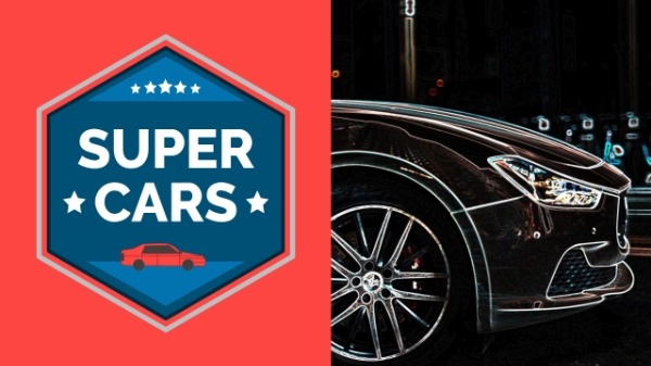 Super Cars Youtube Channel Banner Youtube Thumbnail
